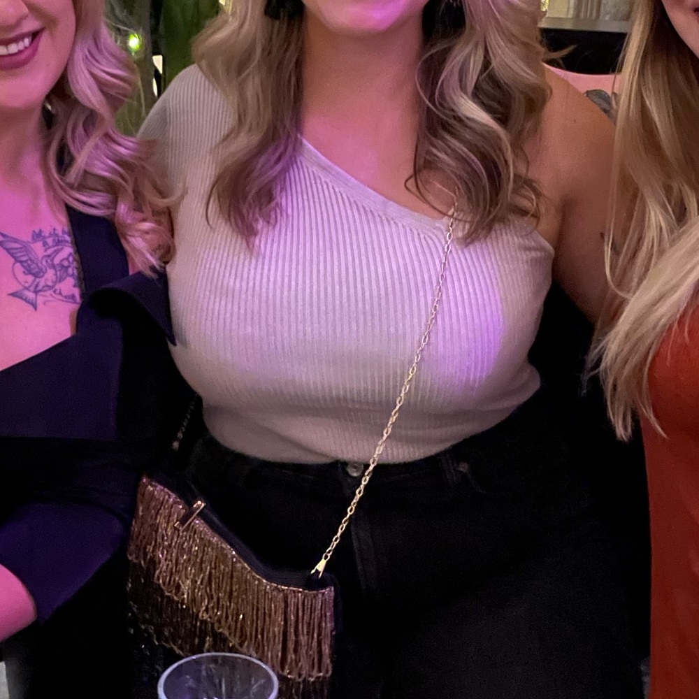 One sleeve abercrombie body suit!